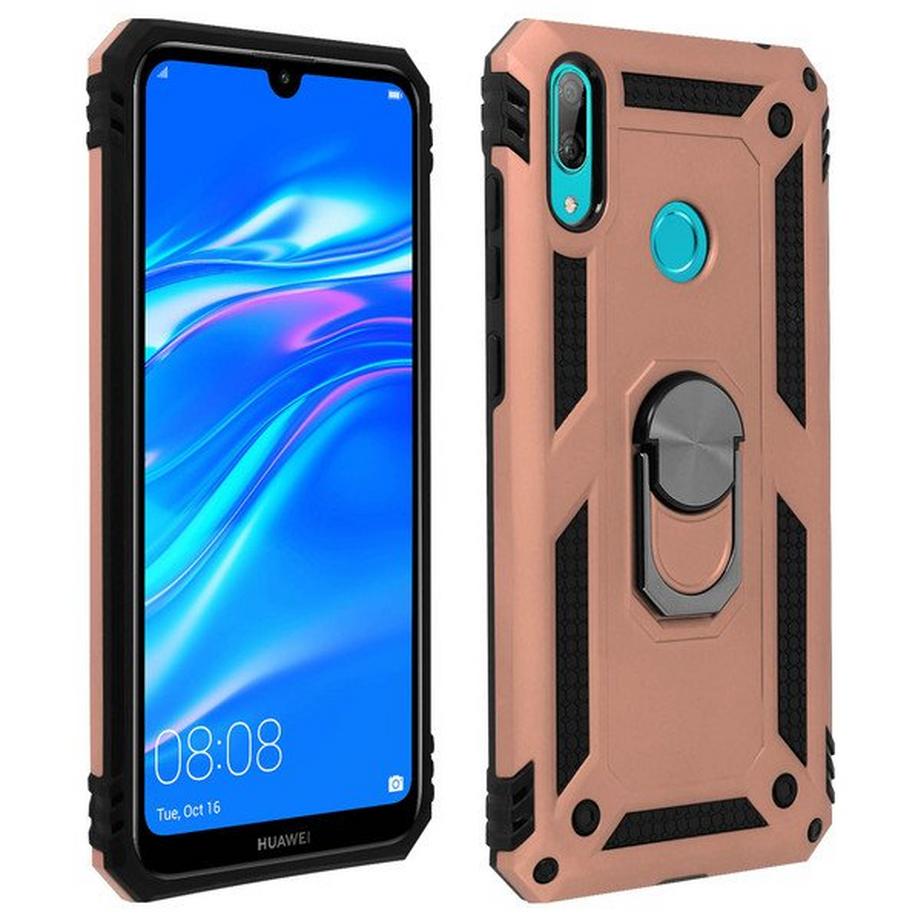 Avizar  Cover Antiurto Huawei Y7 2019 Rosa gold 