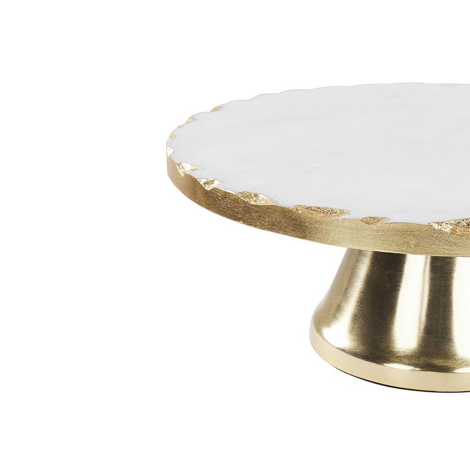 Beliani  Tortenplatte aus Marmor Glamourös GREWENA 