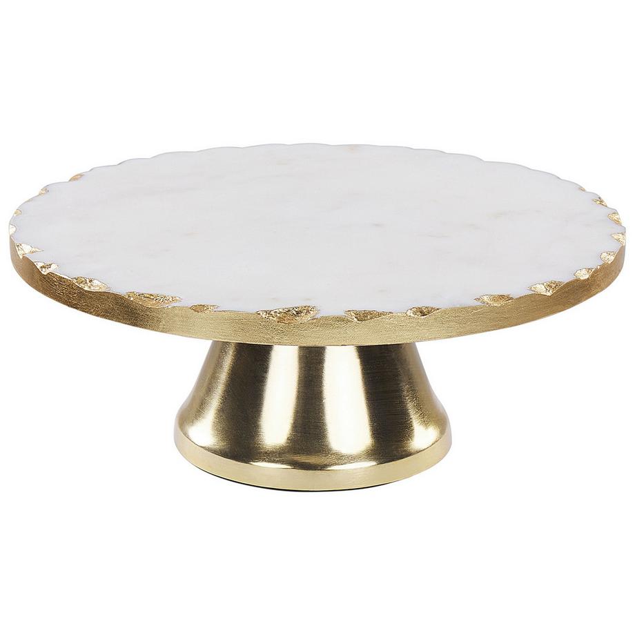Beliani  Tortenplatte aus Marmor Glamourös GREWENA 
