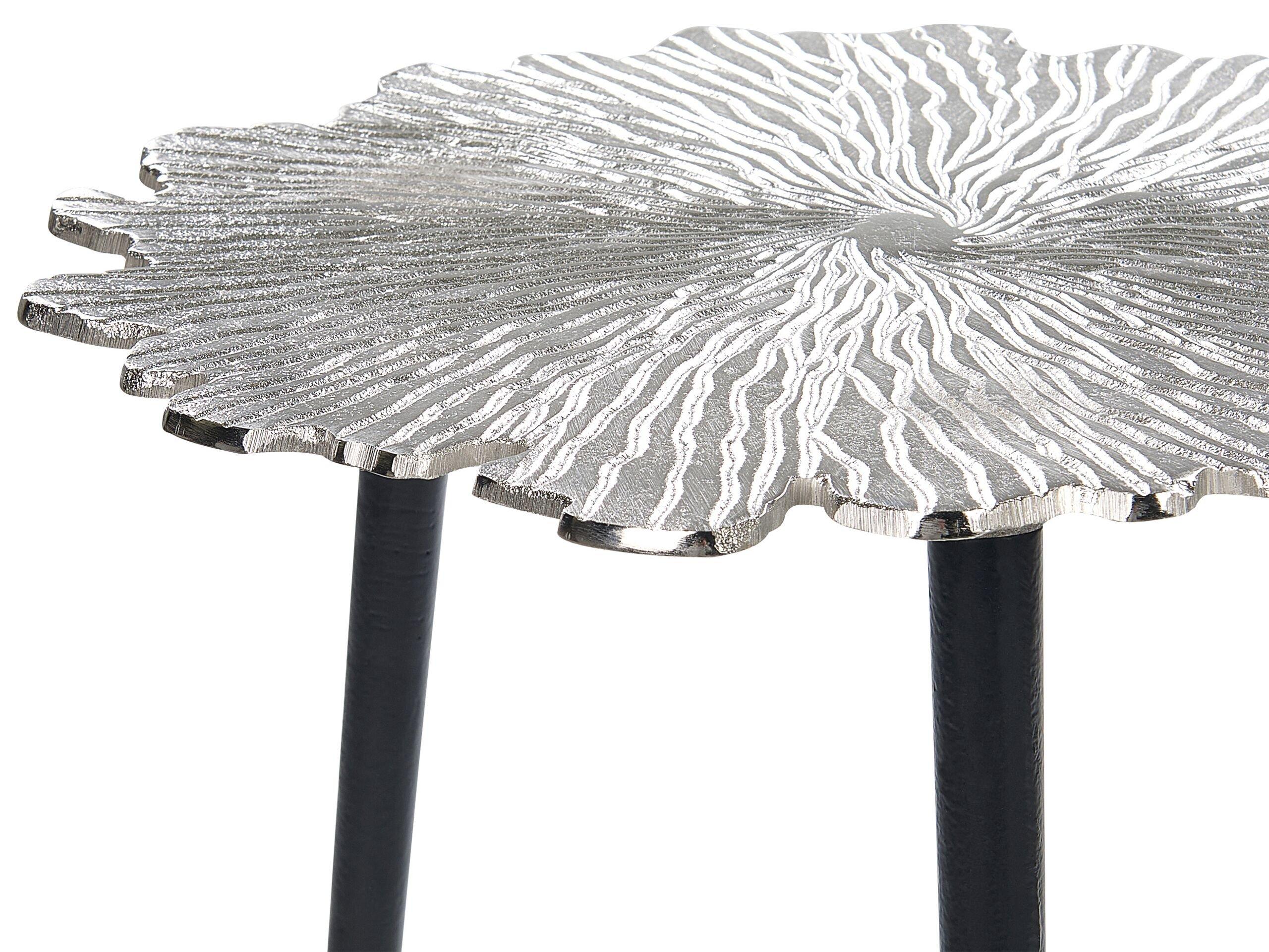 Beliani Table d'appoint en Aluminium Moderne PUHOI  