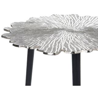 Beliani Table d'appoint en Aluminium Moderne PUHOI  