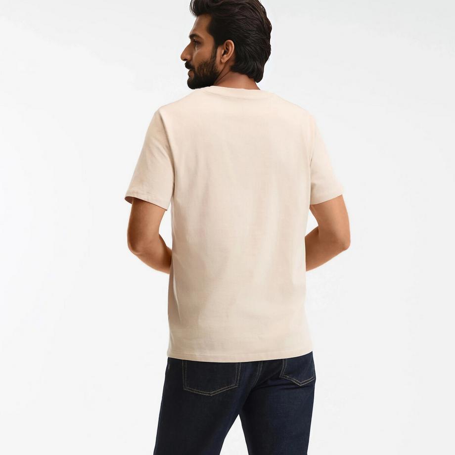 La Redoute Collections T-Shirt Col Rond Manches Courtes  