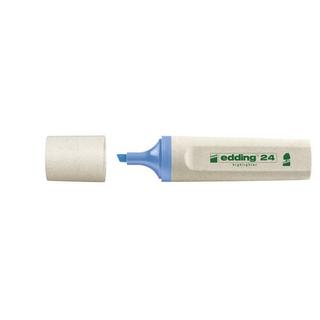 Edding Edding 24 EcoLine evidenziatore 1 pz Punta smussata Blu  