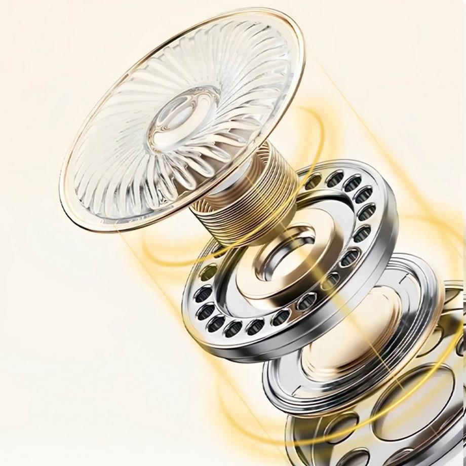 Avizar  Écouteurs USB-C Micro Anti-bruit Blanc 