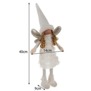 Ruhhy Fée - figurine de Noël blanche Ruhhy 22342  