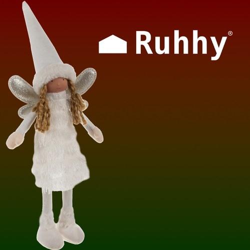 Ruhhy Fée - figurine de Noël blanche Ruhhy 22342  