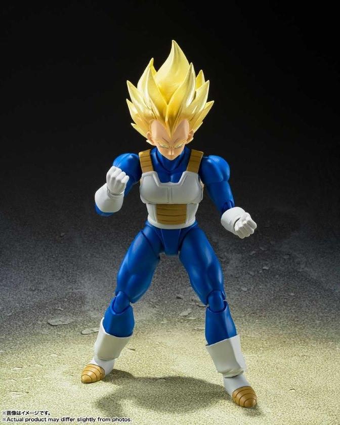 Tamashii Nations  Figurine articulée - S.H.Figuart - Dragon Ball - Super Saiyan - Vegeta 