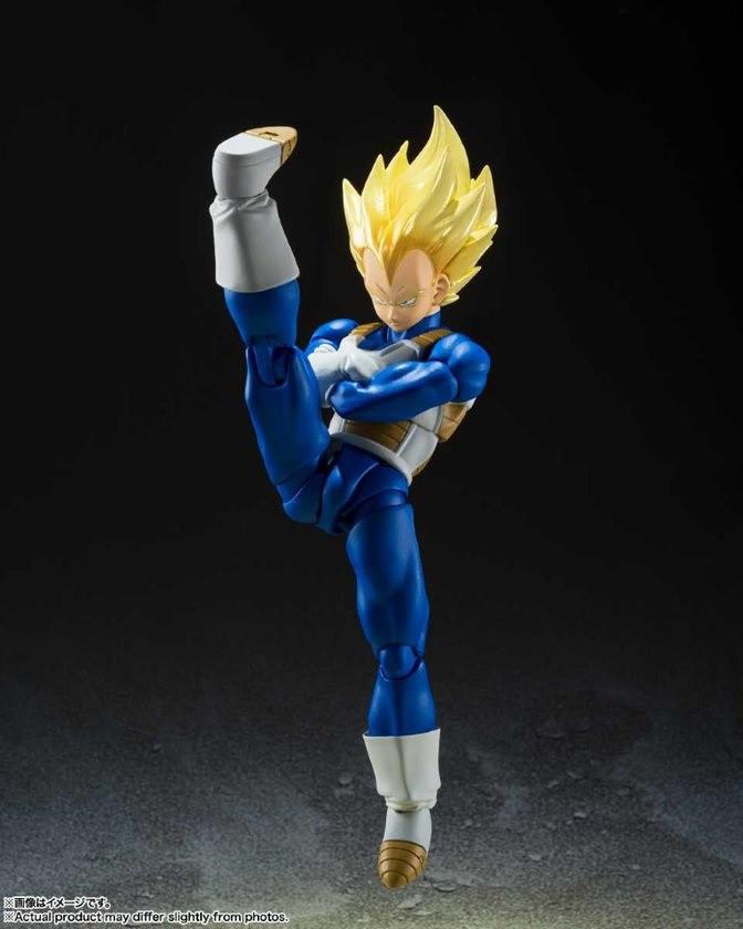 Tamashii Nations  Figurine articulée - S.H.Figuart - Dragon Ball - Super Saiyan - Vegeta 