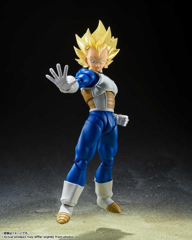 Tamashii Nations  Figurine articulée - S.H.Figuart - Dragon Ball - Super Saiyan - Vegeta 