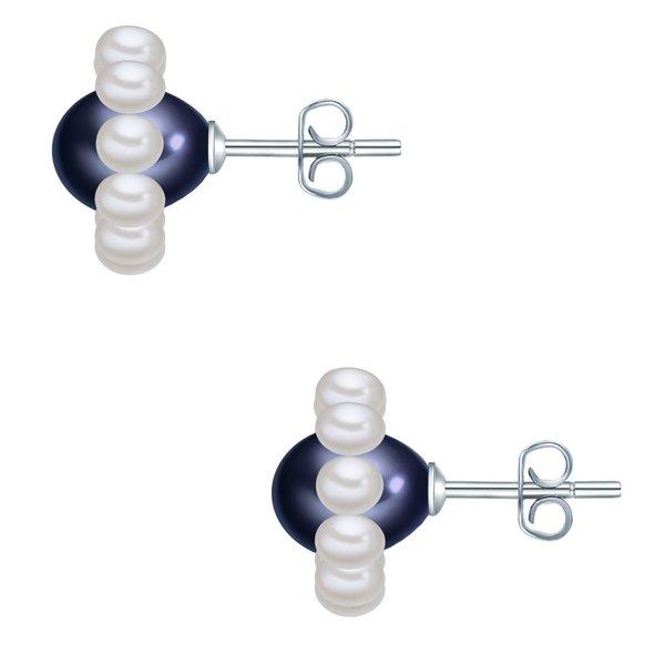 Valero Pearls  Perlen-Ohrstecker Blüte 