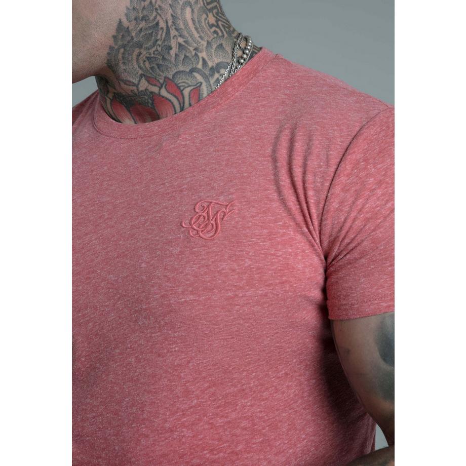 Sik Silk Marl T-Shirt Orange  