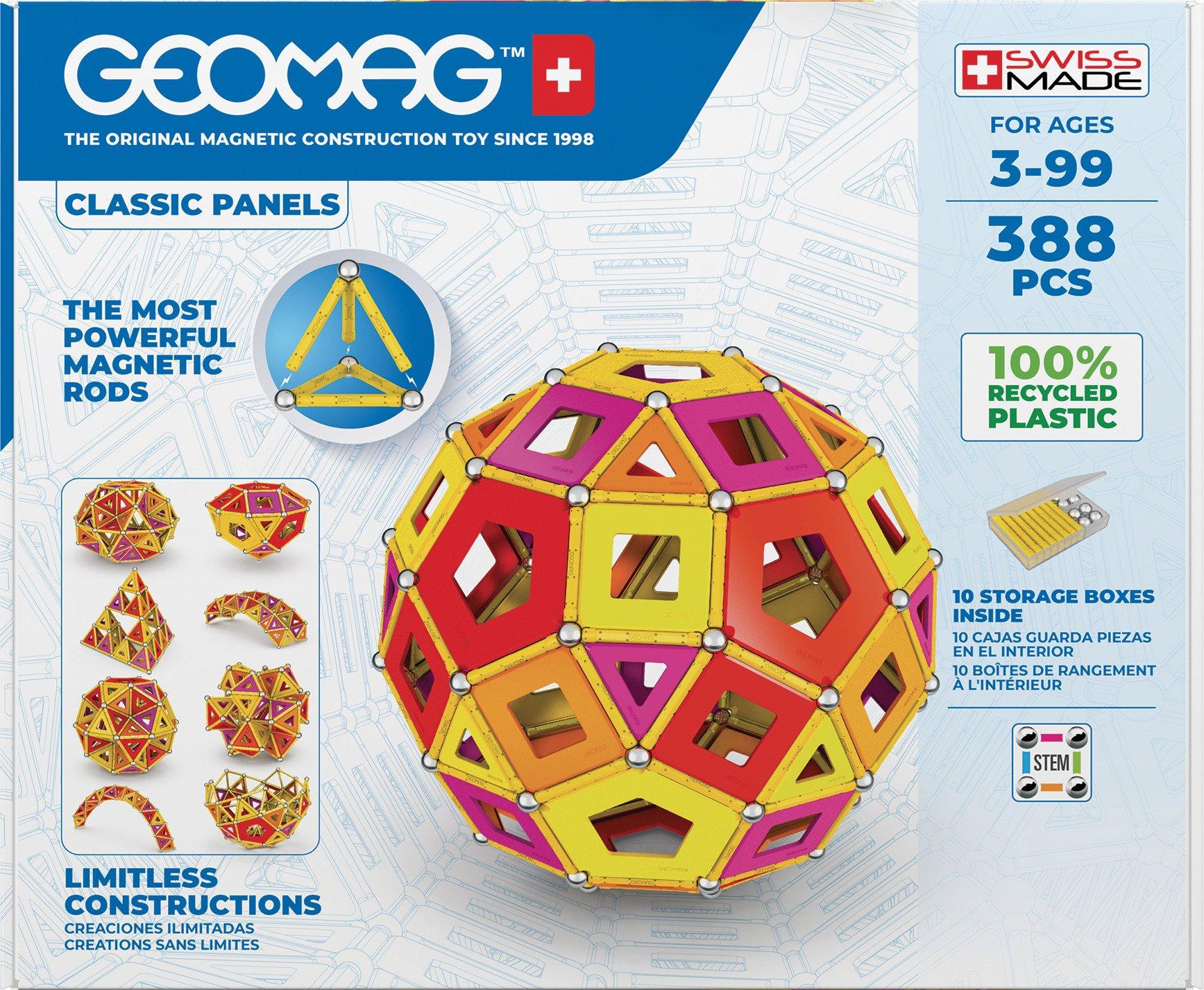 Geomag  Geomag Classic Panels RE Warm Masterbox 388 pcs 