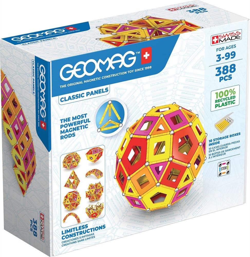 Geomag  Geomag Classic Panels RE Warm Masterbox 388 pcs 