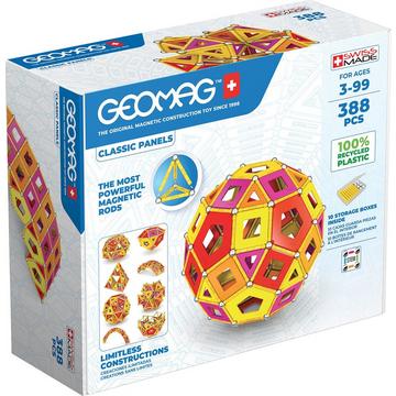 Geomag Classic Panels RE Warm Masterbox 388 pcs