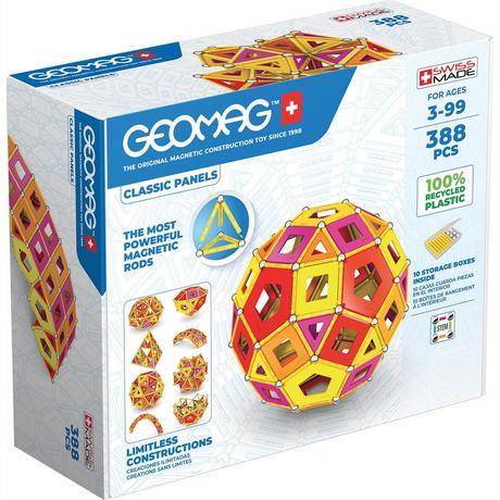 Geomag  Geomag Classic Panels RE Warm Masterbox 388 pcs 