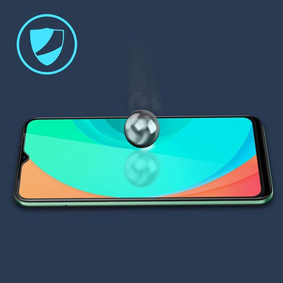 Avizar  Verre Trempé Realme C11 contour Noir 