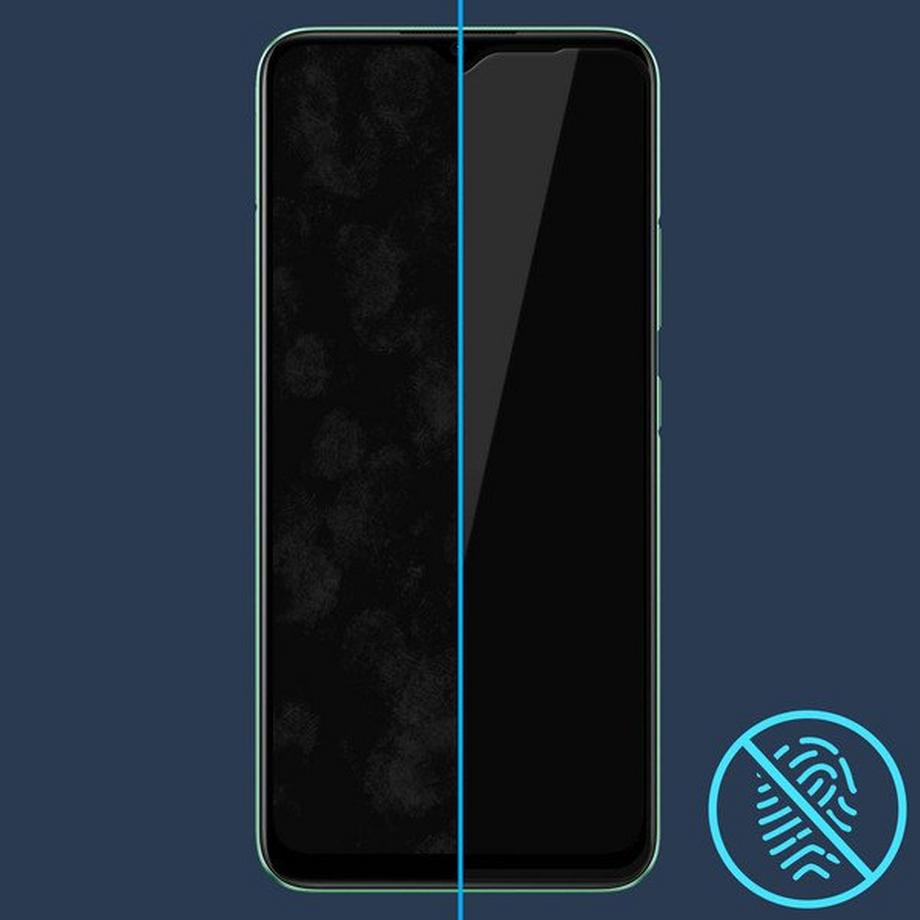 Avizar  Verre Trempé Realme C11 contour Noir 