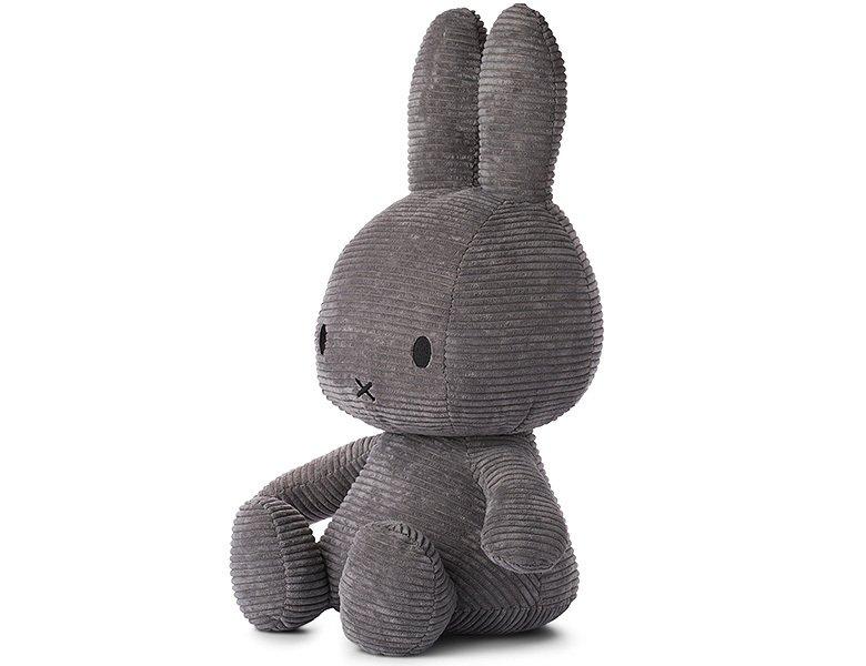Image of Nijntje Sitting Corduroy Grey 70 cm 27,5"
