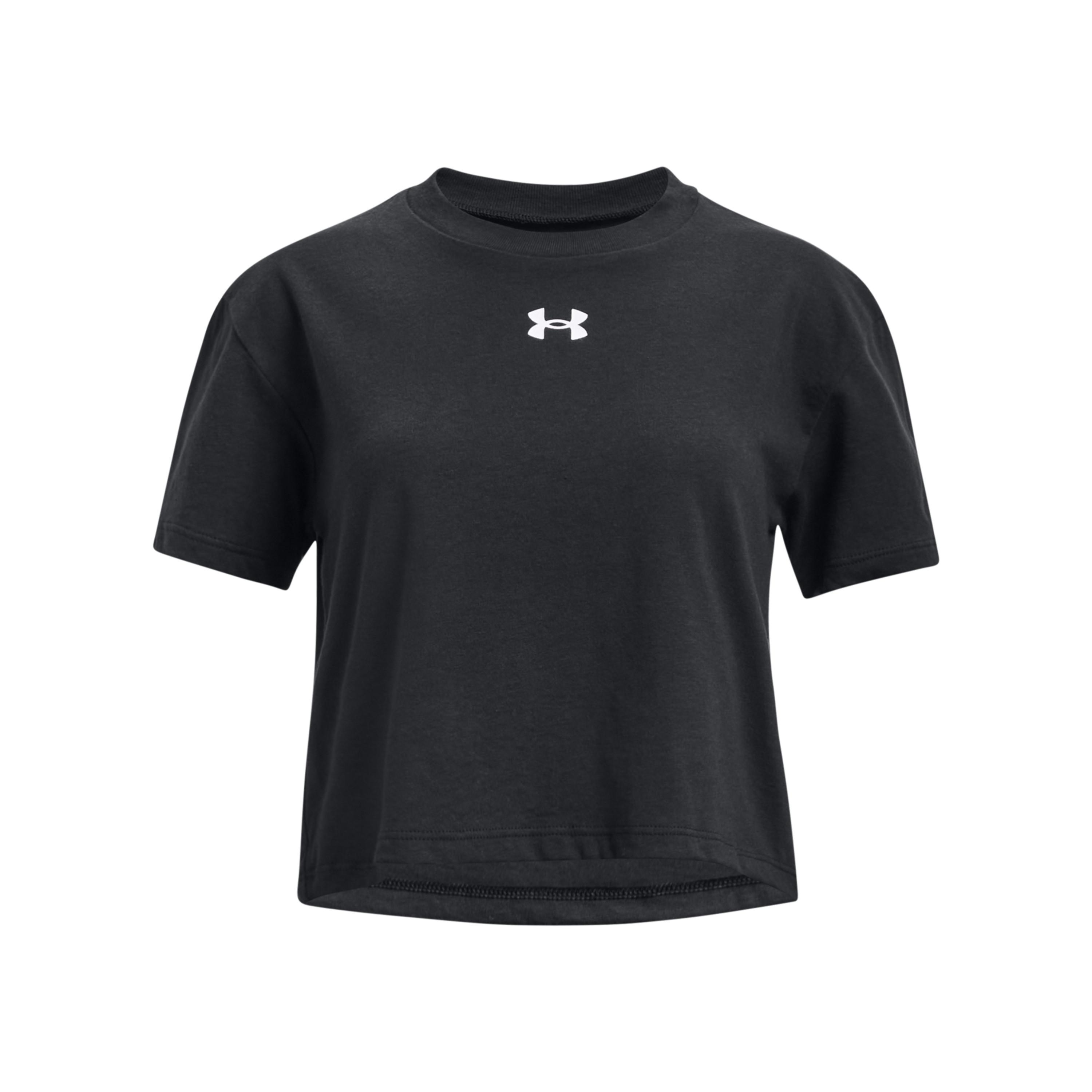 UNDER ARMOUR  t-shirt crop fille  sportstyle logo 