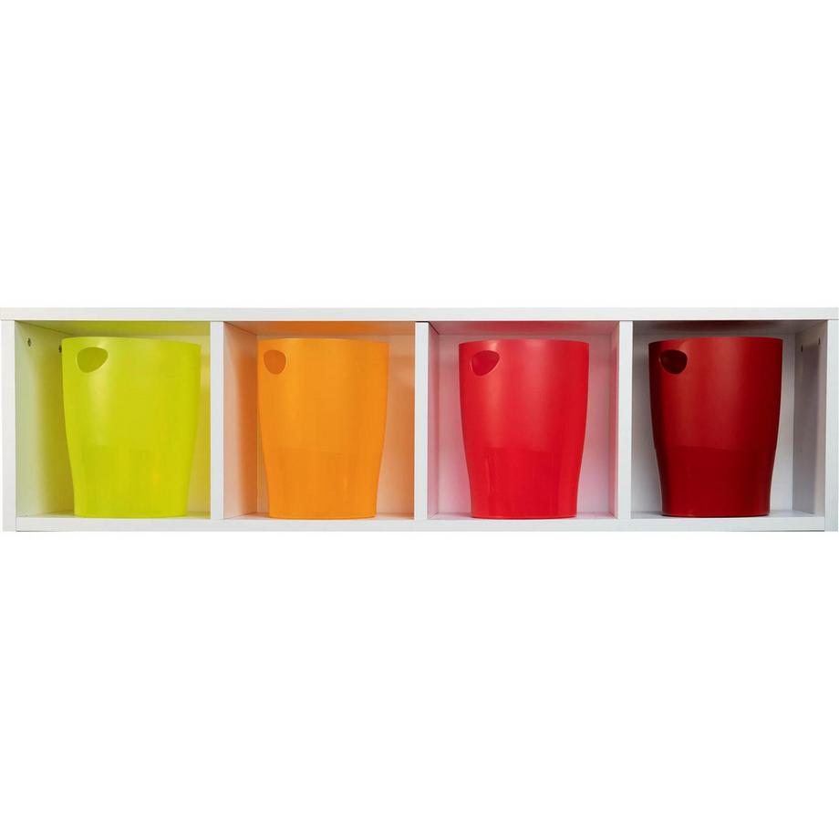 Exacompta Papierkorb Ecobin, 15 Liter, Linicolor - x 8  