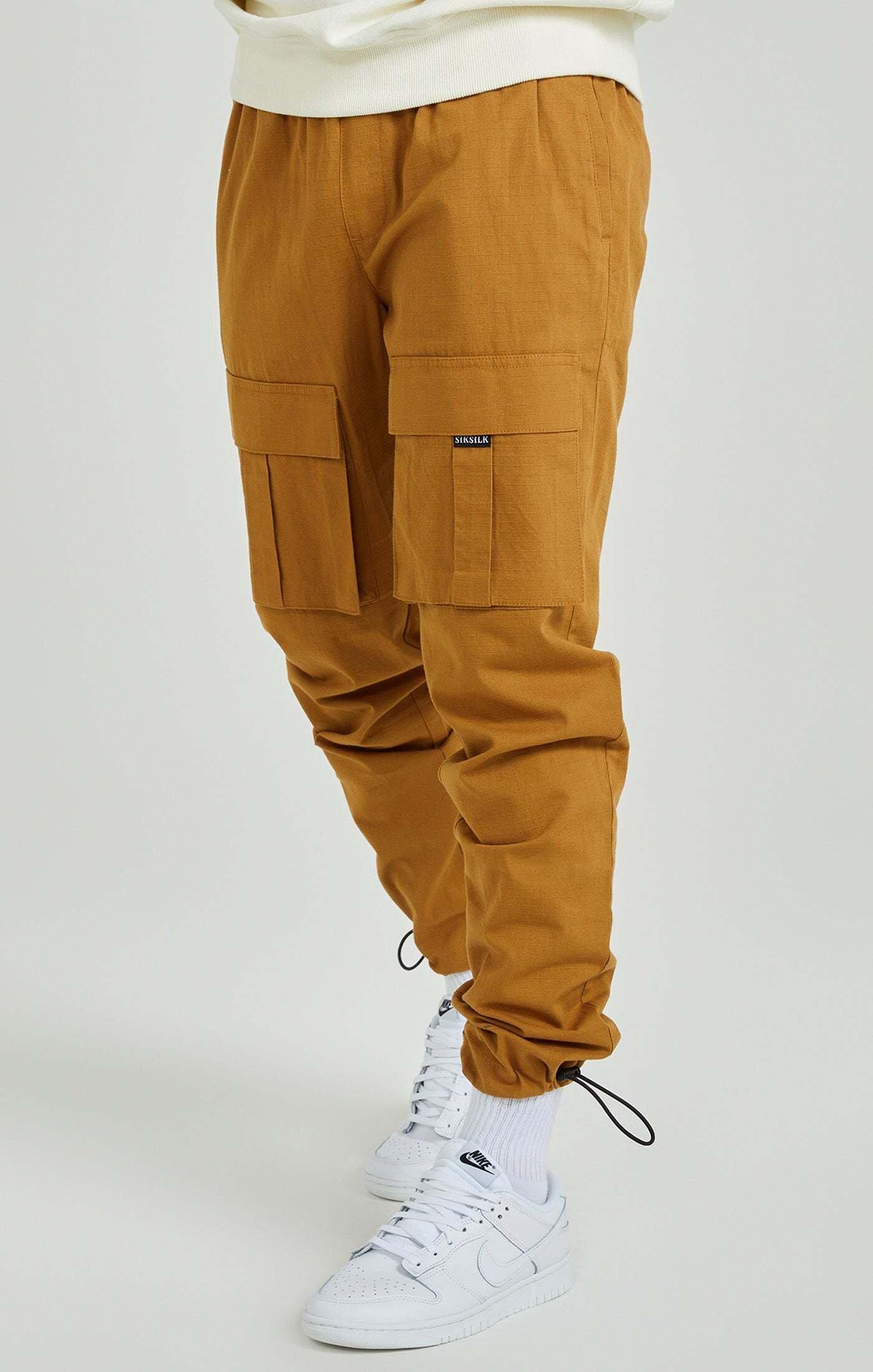 Image of Hosen Ripstop Cargo Pants Unisex Orange XXL