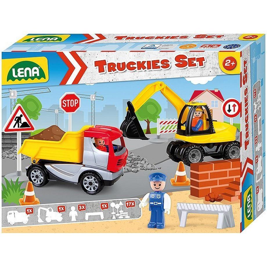 LENA  Truckies Set Baustelle 
