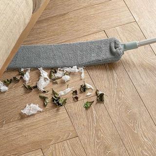 Ruhhy Brosse à poussière télescopique avec deux accessoires  