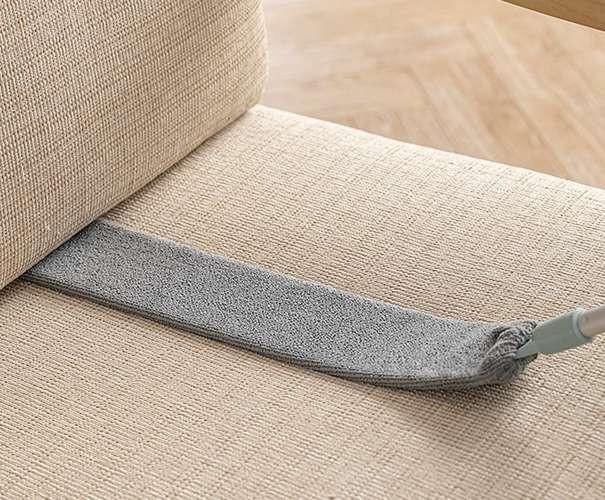 Ruhhy Brosse à poussière télescopique avec deux accessoires  