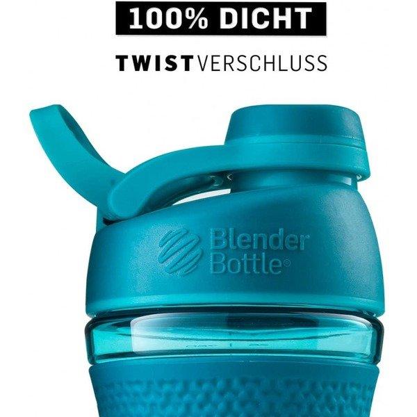 Blender Bottle  20oz / 590ml BlenderBottle SportMixer Twist, Teal 