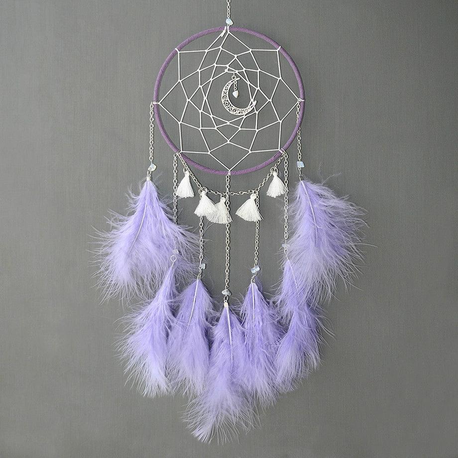 Cover-Discount  Attrape-rêves Dreamcatcher lune 