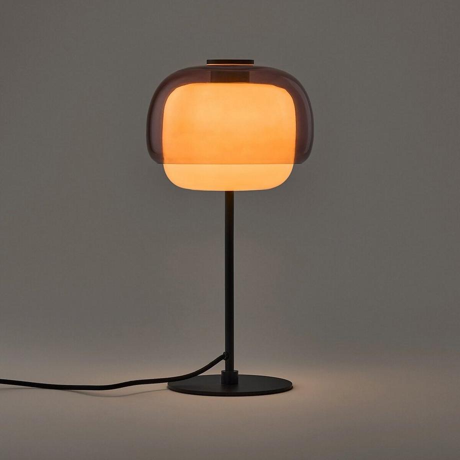 La Redoute Intérieurs Lampe à poser en verre coloré  