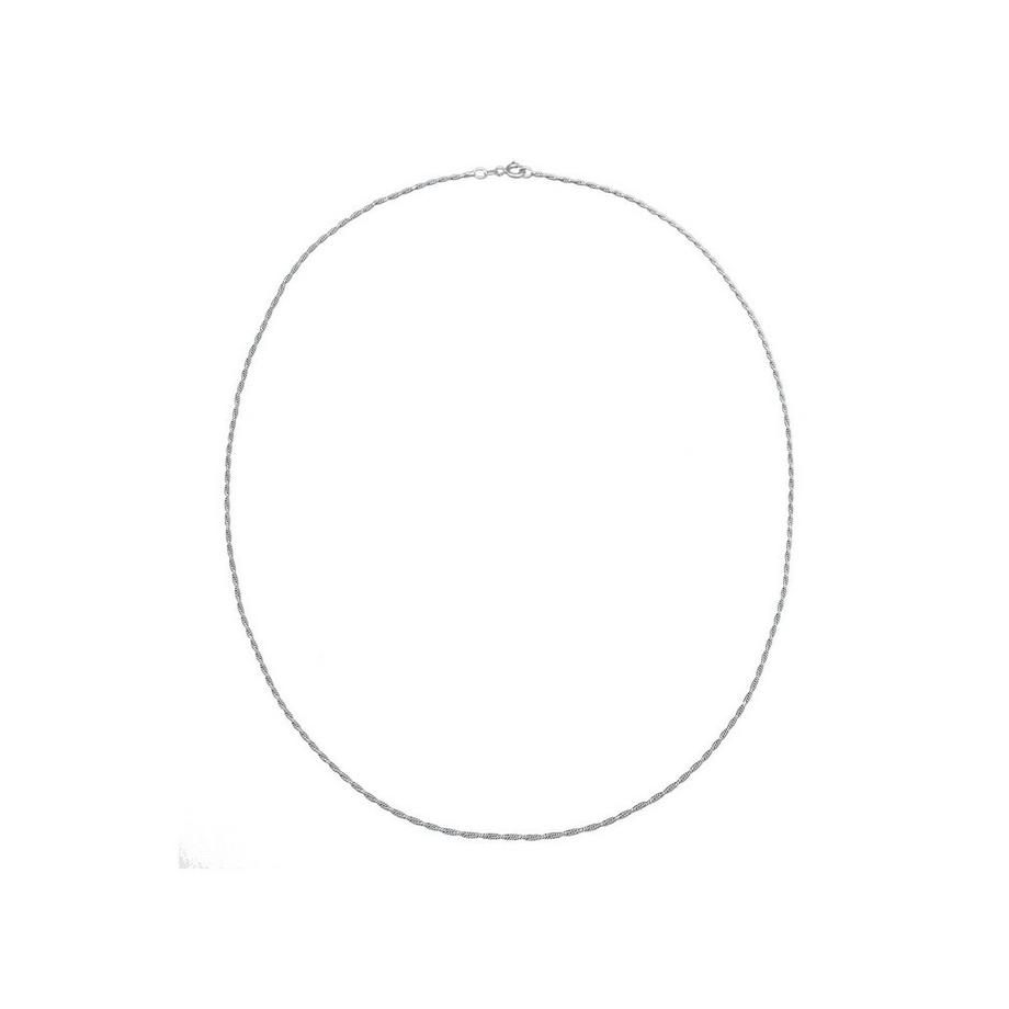 Kuzzoi  Halskette  Kordelkette Gedreht Twisted 925 Silber 