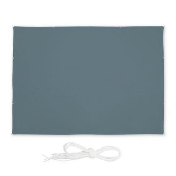 Voile d'ombrage rectangulaire gris