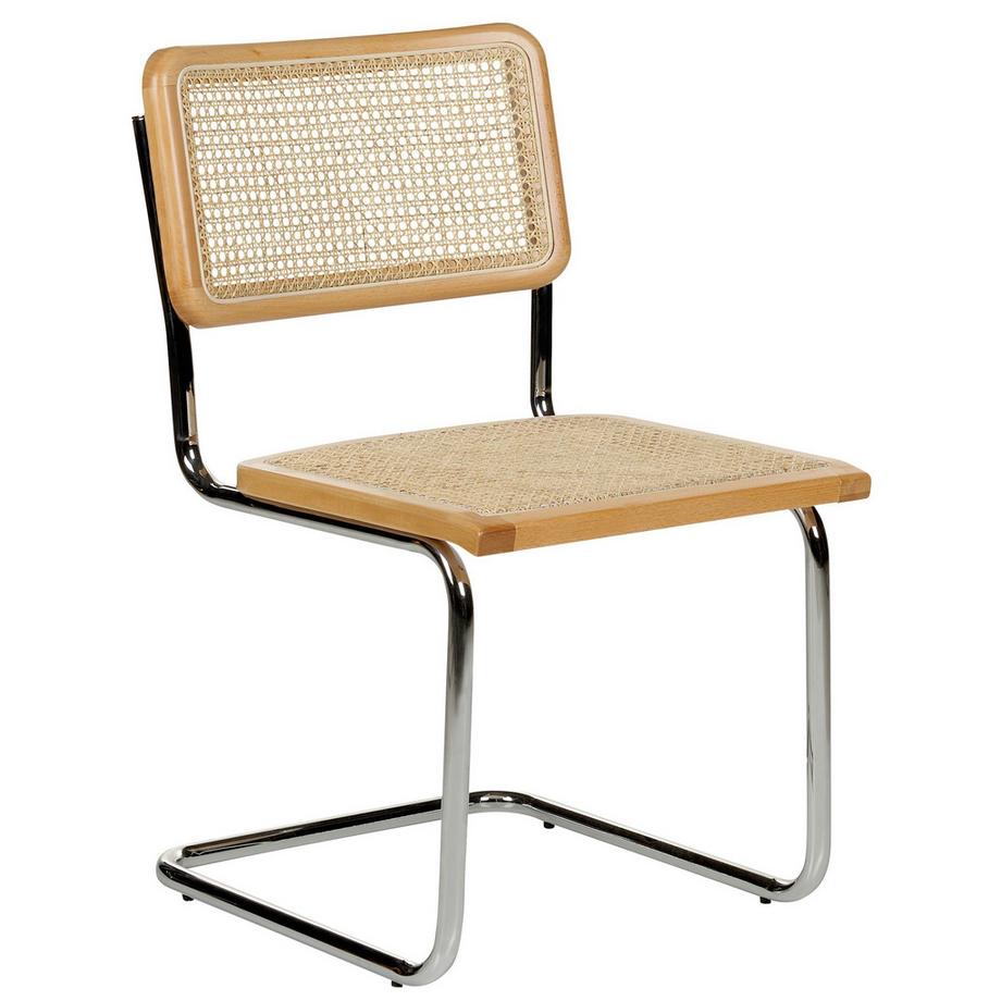 Beliani Lot de 2 chaises de salle à manger en Rotin Boho CORDOVA  