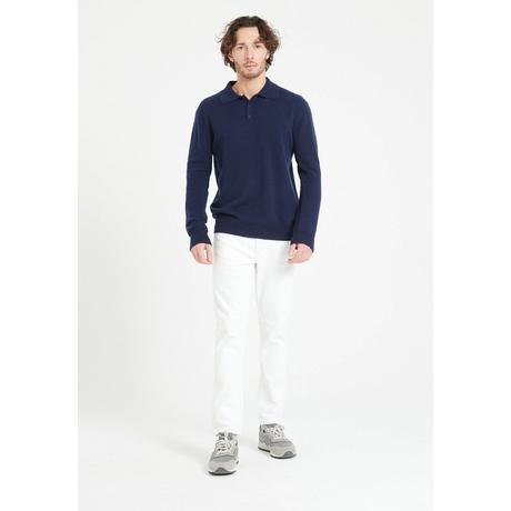 Studio Cashmere8  LUKE 5 Langärmeliges Polo-Shirt - 100% Kaschmir 