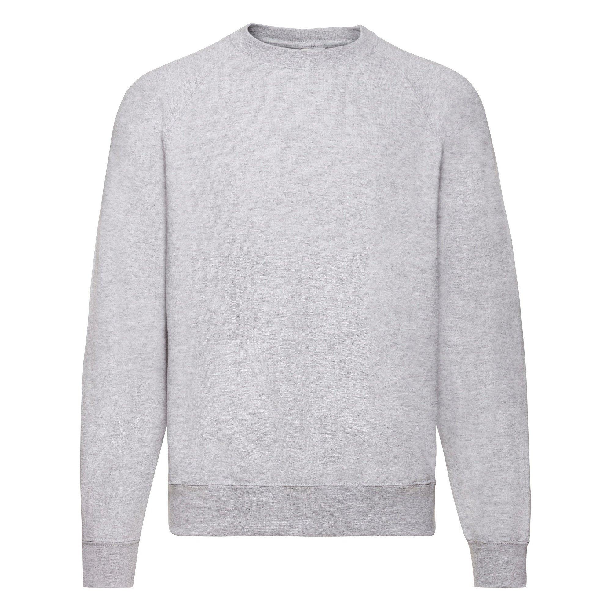 Image of Raglanärmeln Belcoro® Sweatshirt Herren Grau L