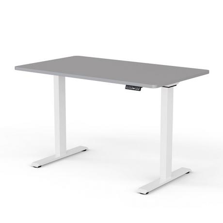 TWHEELS Scrivania da ufficio elettrica regolabile in altezza (140x80cm)  
