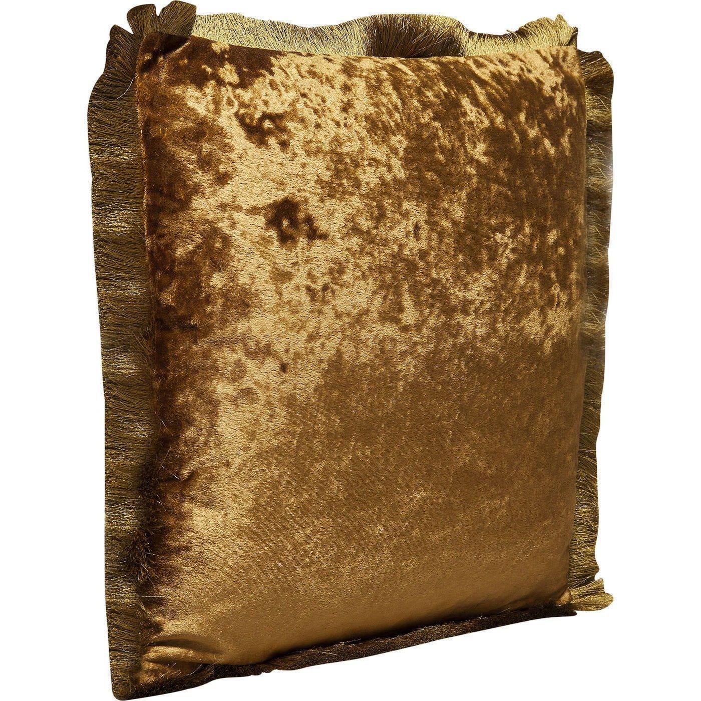 KARE Design Coussin Cannes Jaune 45x45cm  