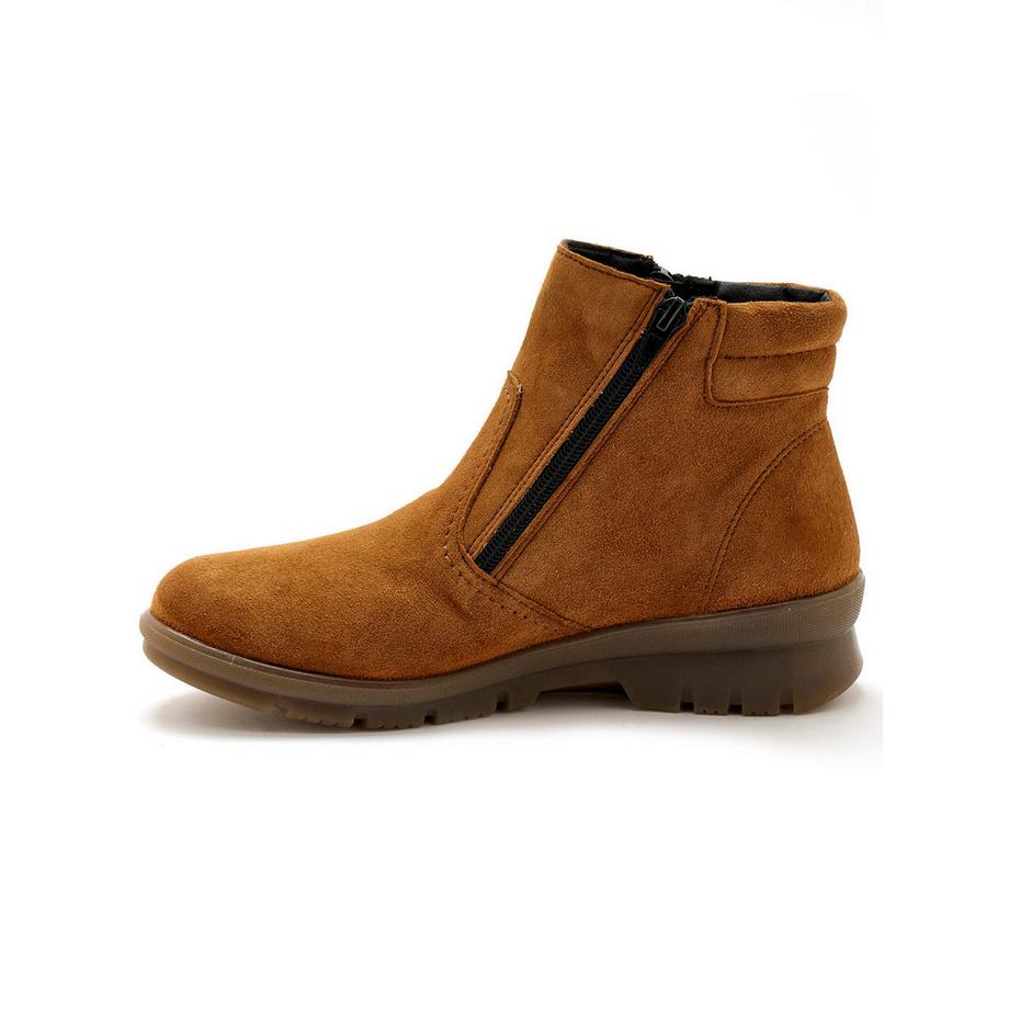 Pédiconfort  reißverschluss-stiefel aus leder 