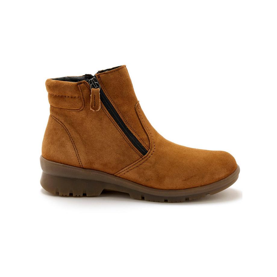 Pédiconfort  reißverschluss-stiefel aus leder 