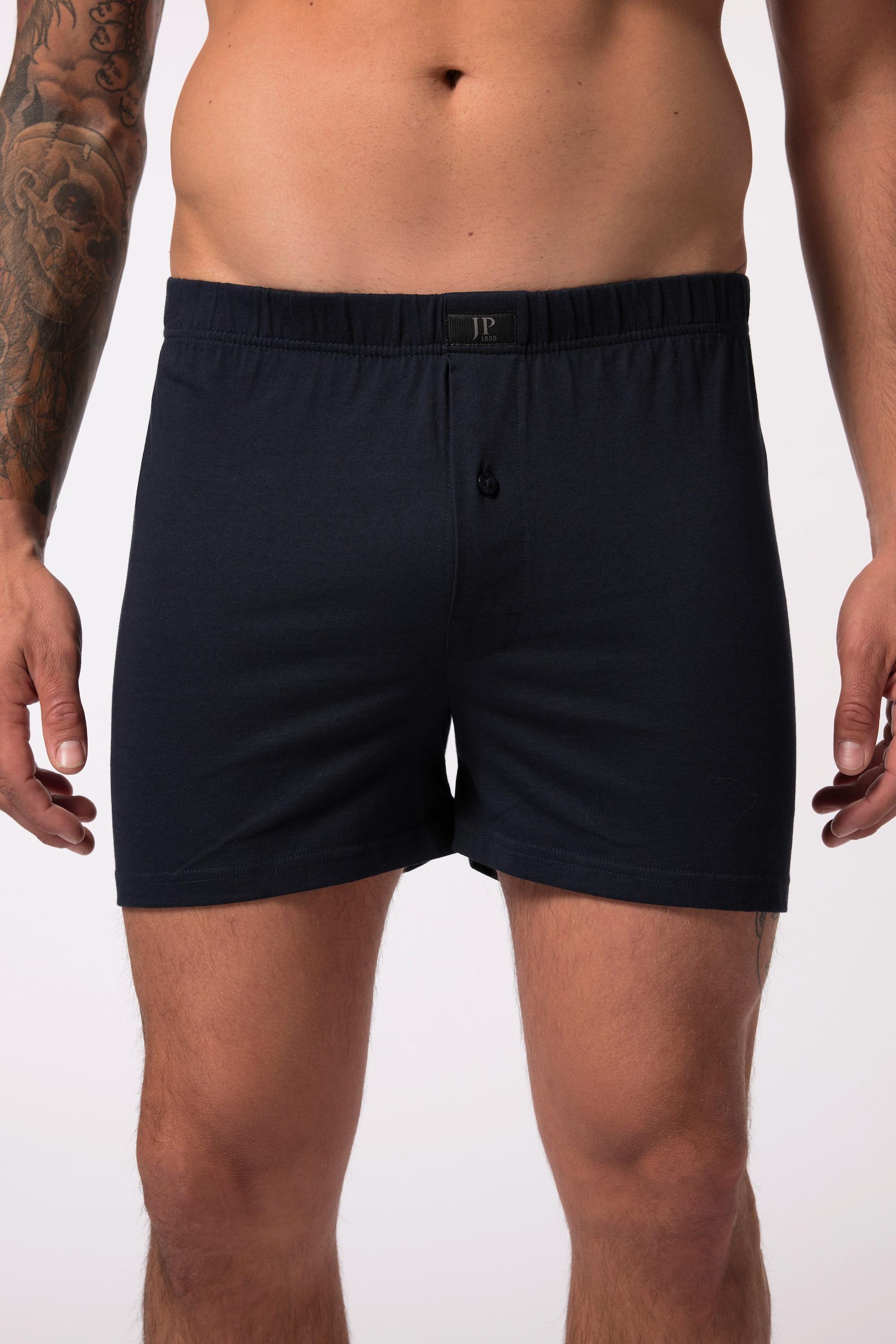 JP1880  Boxershorts, 2er-Pack, weite Form, bis 7 XL 