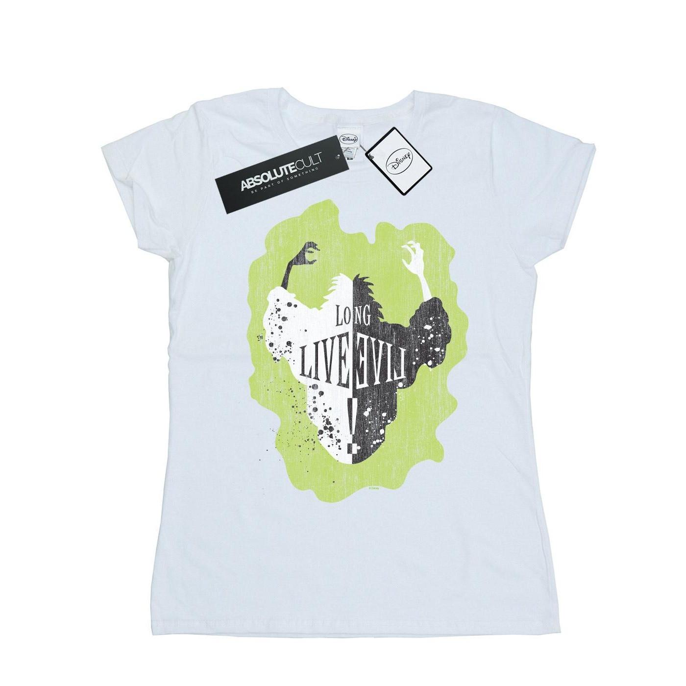 Image of The Descendants Cruella Long Live Tshirt Damen Weiss S