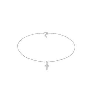 Elli  Halskette Choker Kreuz Gedreht Modern 