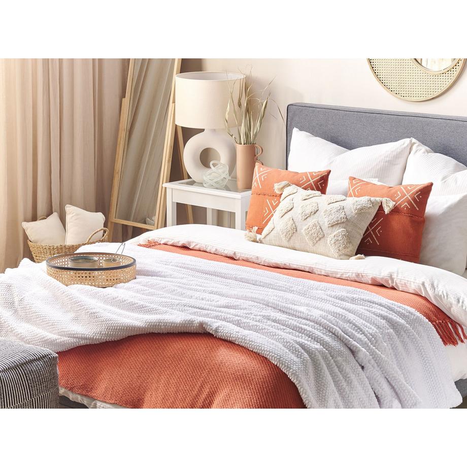 Beliani BJAS Polyester Kuscheldecke  