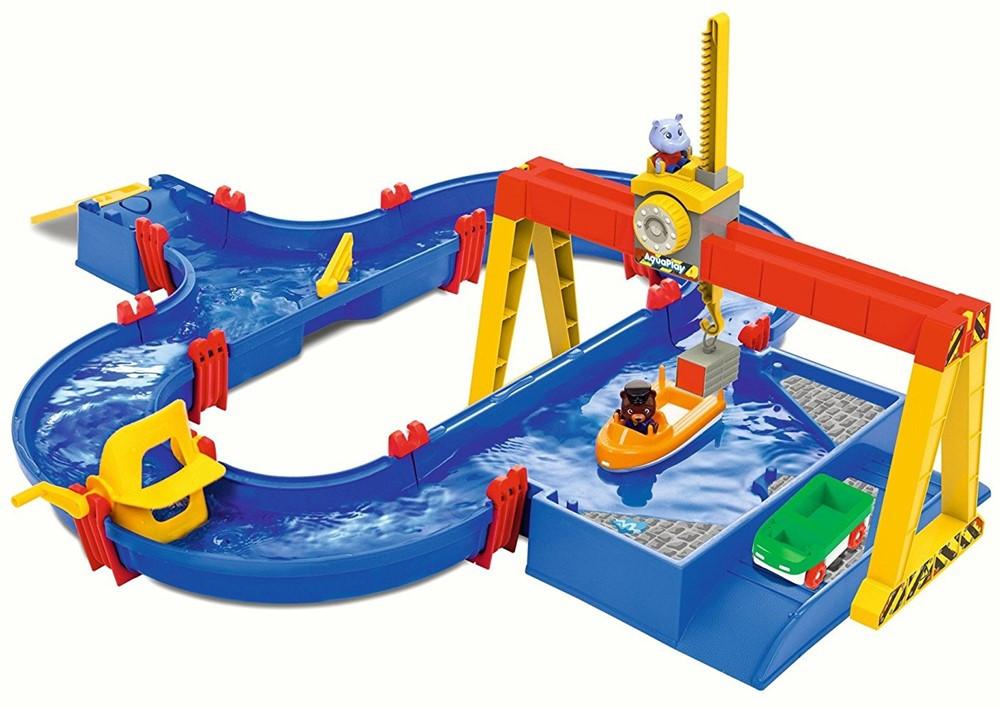 Image of 1532 Containerhafen Wasserbahn Unisex Blau ONE SIZE