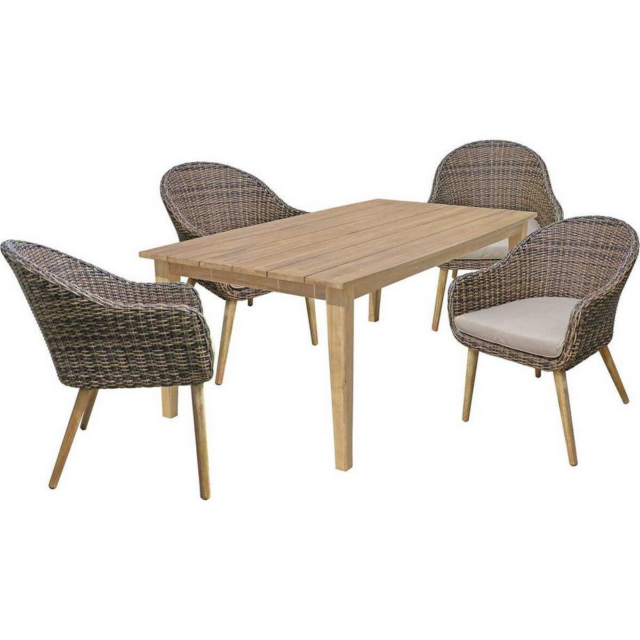 Garten Essgruppe Visalia (3-tlg)