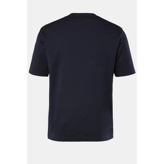 JP1880  T-shirt con mezze maniche e stampa sul petto, fino alla tg. 8XL 