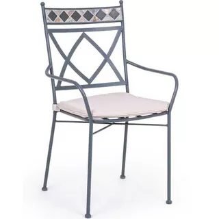 mutoni Garten Armlehnstuhl mit Kissen Berkley  