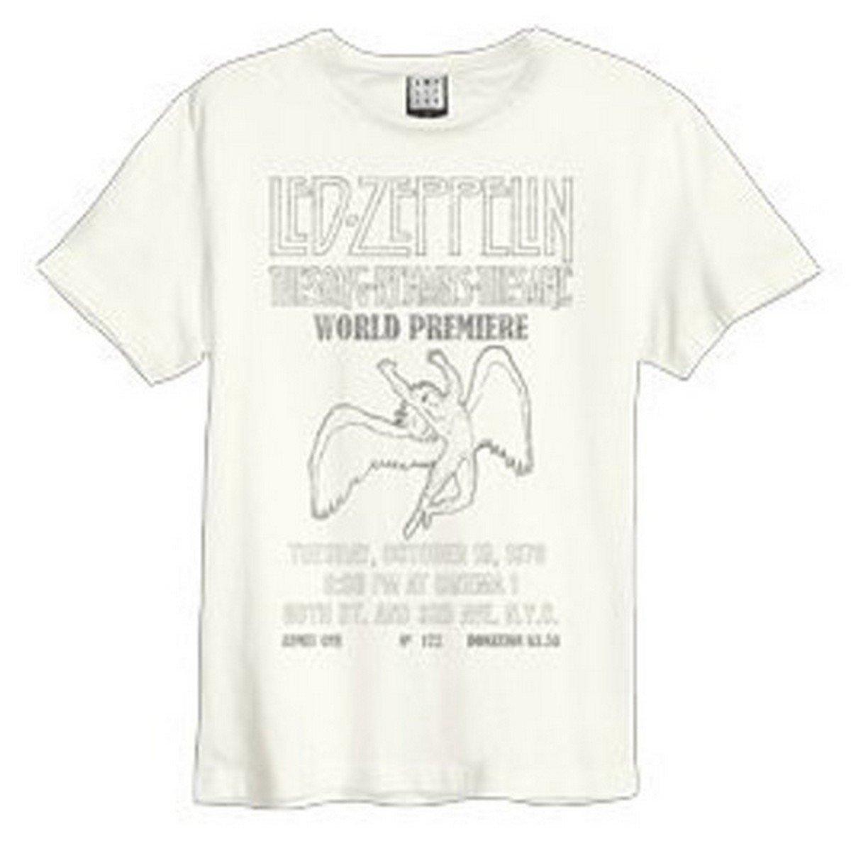 Image of The Song Remains The Same Tshirt Damen Weiss S