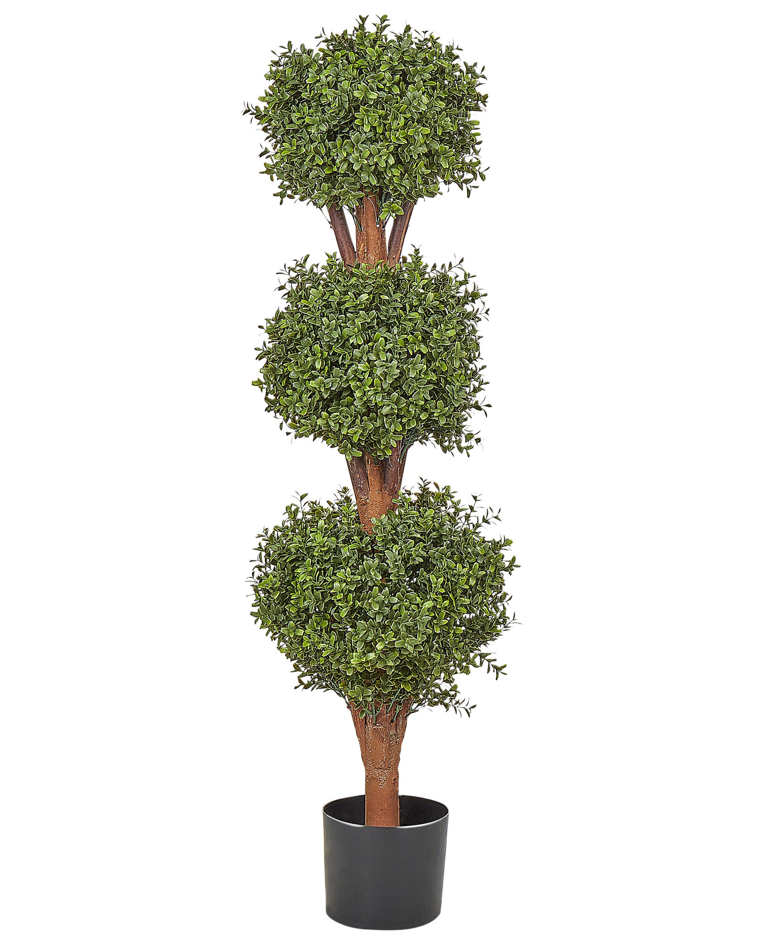 Beliani Plante artificielle en Matière synthétique BUXUS BALL TREE  